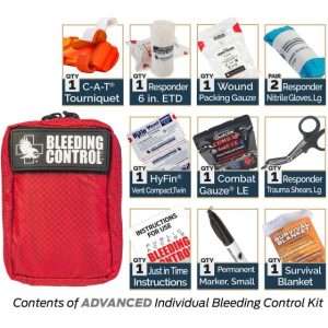 ADVANCED PUBLIC ACCESS INDIVIDUAL BLEEDING CONTROL KIT - NYLON