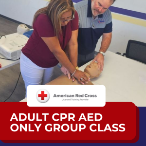 Custom Class Red Cross Blended CPR AED ADULT